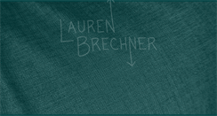 Desktop Screenshot of laurenbrechner.com